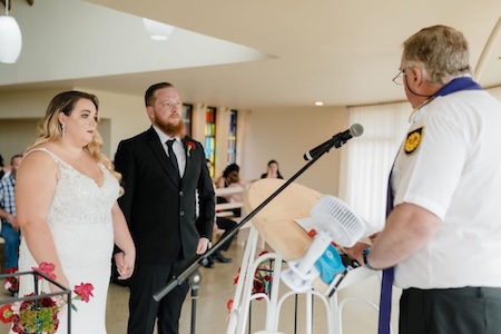 Wedding ceremony by Dr. Gerrit Rademeyer in Kathu