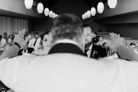 Wedding ceremony by Dr. Gerrit Rademeyer in Kathu
