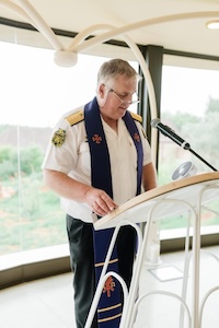 Wedding ceremony by Dr. Gerrit Rademeyer in Kathu