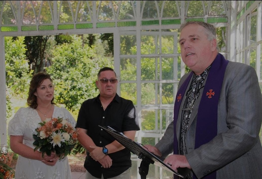 Wedding ceremony by Dr. Gerrit Rademeyer in Kathu