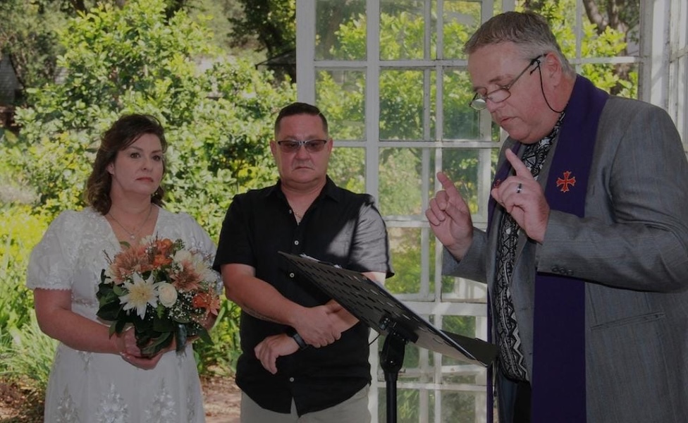 Wedding ceremony by Dr. Gerrit Rademeyer in Kathu