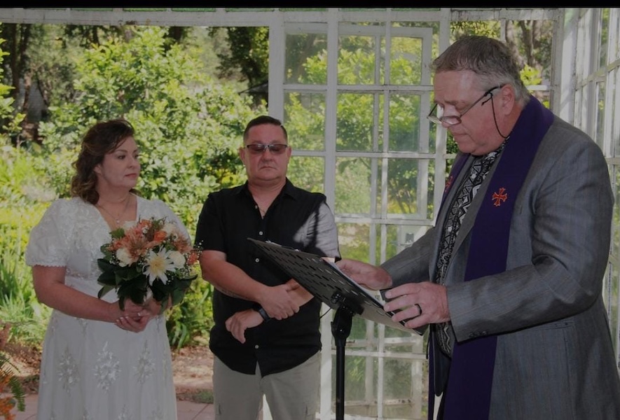 Wedding ceremony by Dr. Gerrit Rademeyer in Kathu