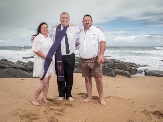 Wedding ceremony by Dr. Gerrit Rademeyer in Kathu
